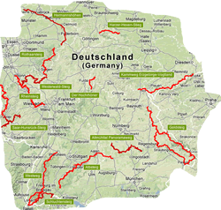 Top Trails Duitsland