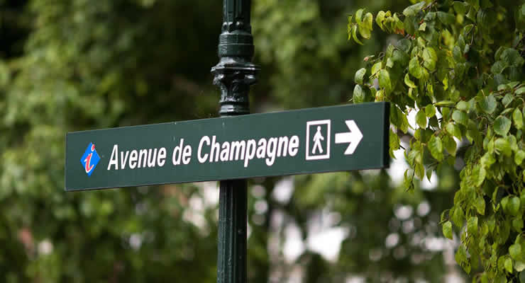 Avenue de Champagne Epernay