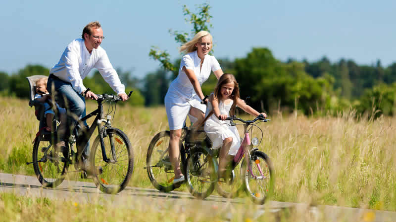 fietsvakanties voor het hele gezin of lekker met z'n tweetjes
