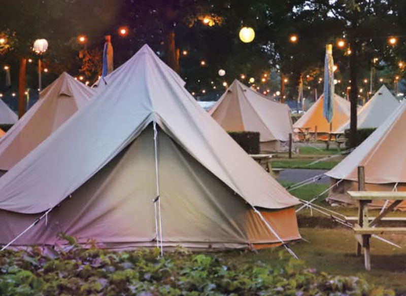 Pop up camping Toverland