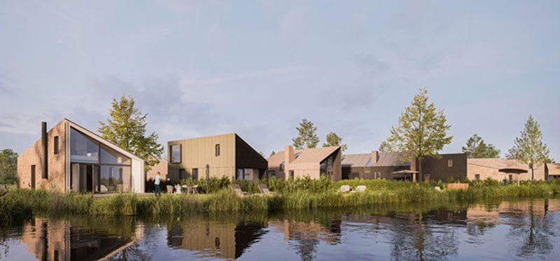 Zuydoever watervilla’s, Nederland