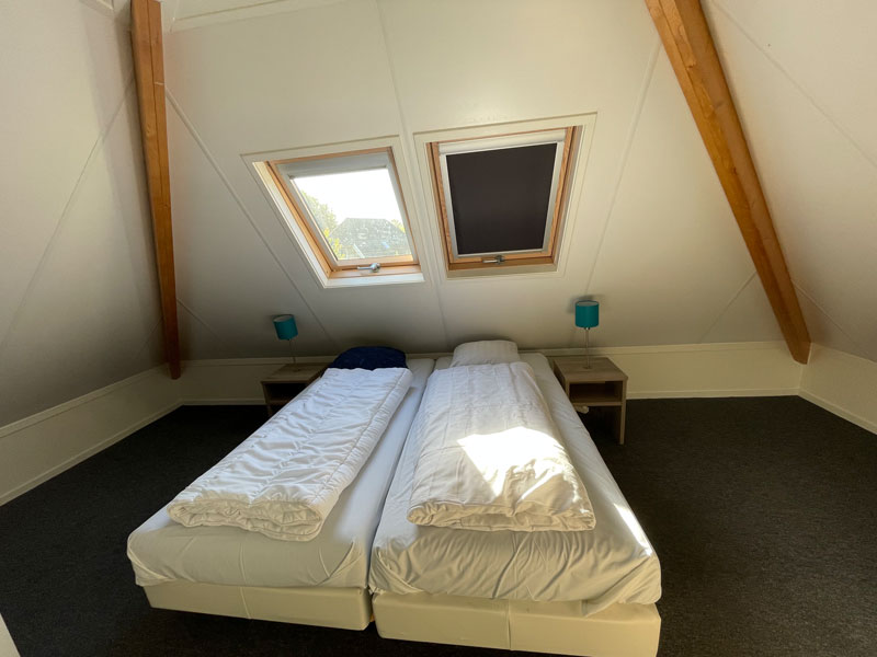 Slaapkamer bij Landal Orveltermarke