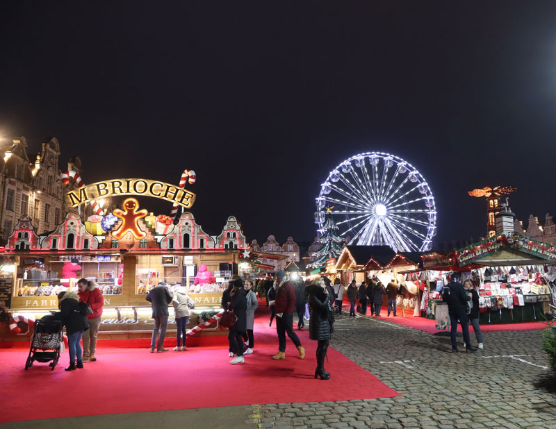 Kerstmarkten Noord-Frankrijk in Arras