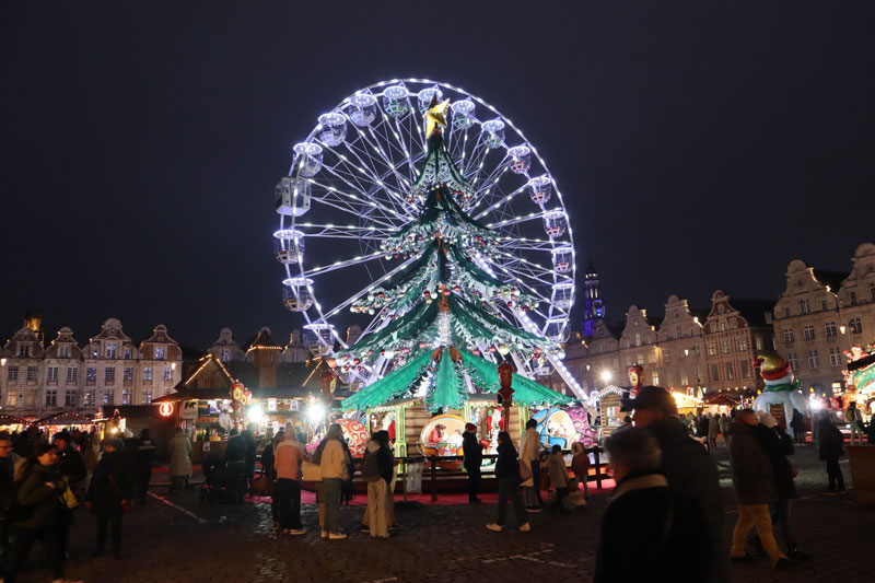 Kerstmarkten Noord-Frankrijk Arras