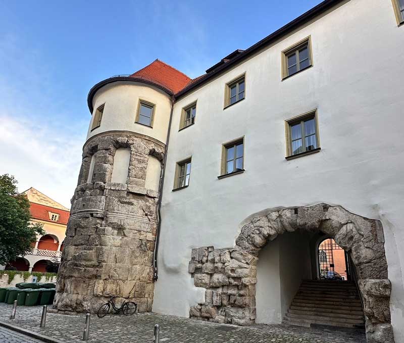 Porte Praetoria in Regensburg, onze ervaring