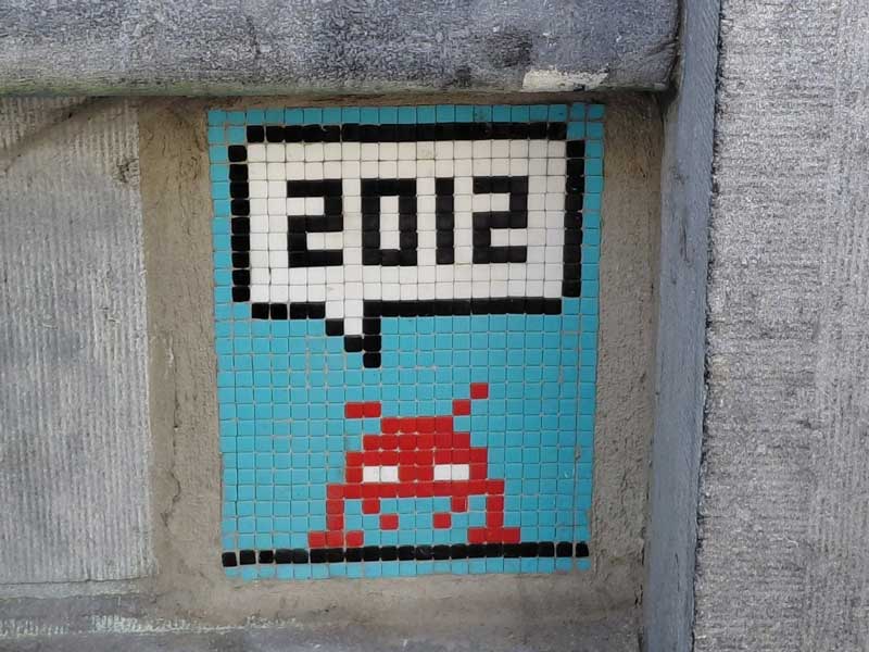 Invaders zoeken in Brussel