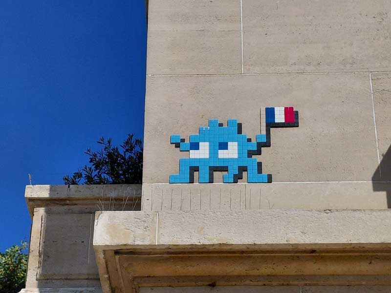 Invaders in Parijs