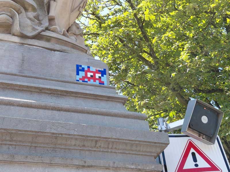 Space Invaders in Amsterdam