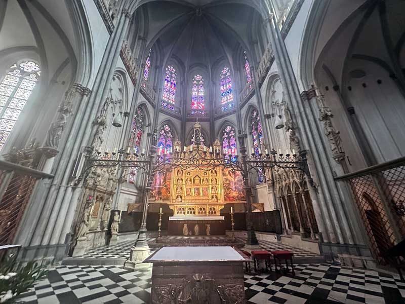 De Dom in de Duitse plaats Xanten