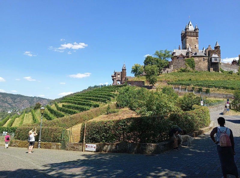 Het kasteel bezoeken in Cochem