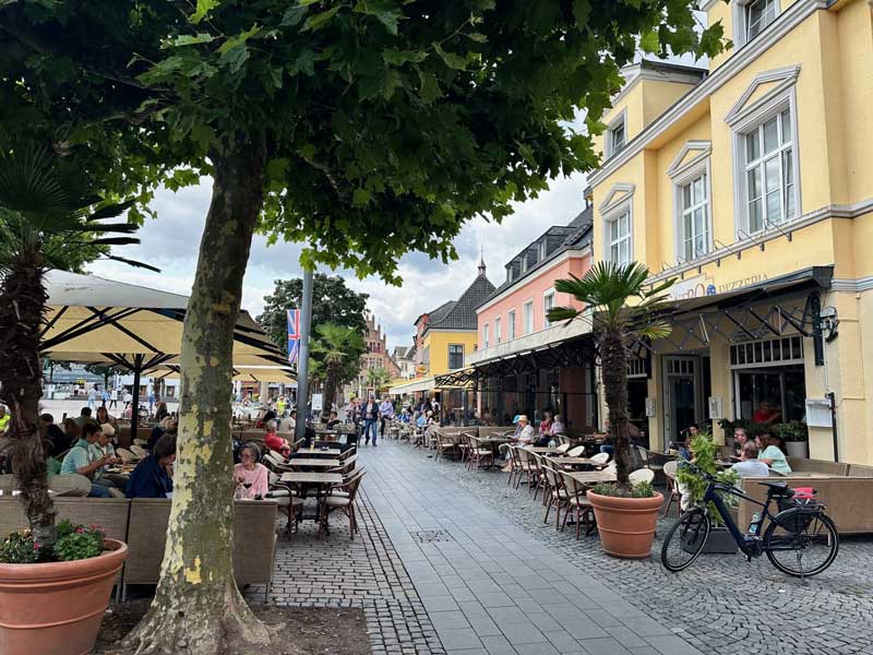 Gezellige terrasjes in Xanten