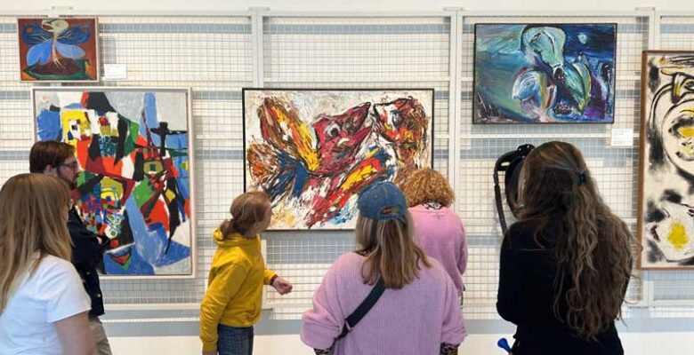 Museum Cobra, rondleiding door Tineke
