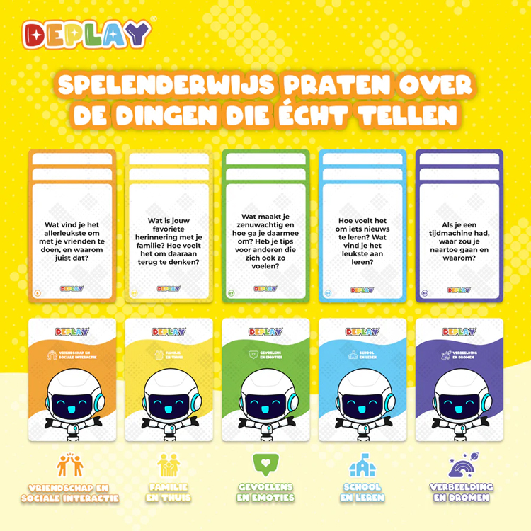Gespreksstarter van DEPLAY