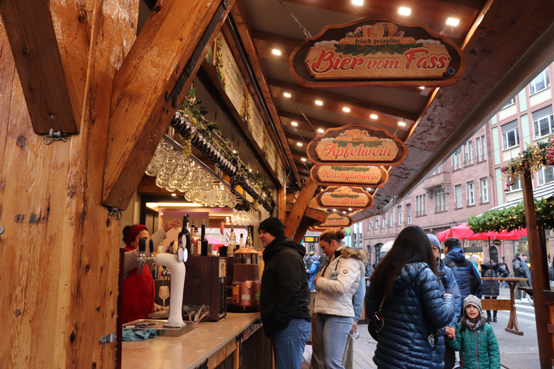Kerstmarkt van Frankfurt