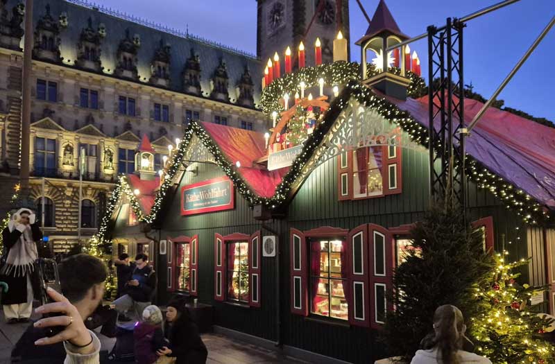 Unieke kerstmarkt in Duitsland: De Weihnachtsmarkt Hamburg!