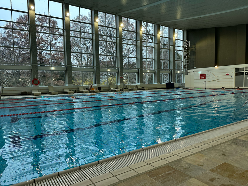 Zwembad Hilton Frankfurt City Centre