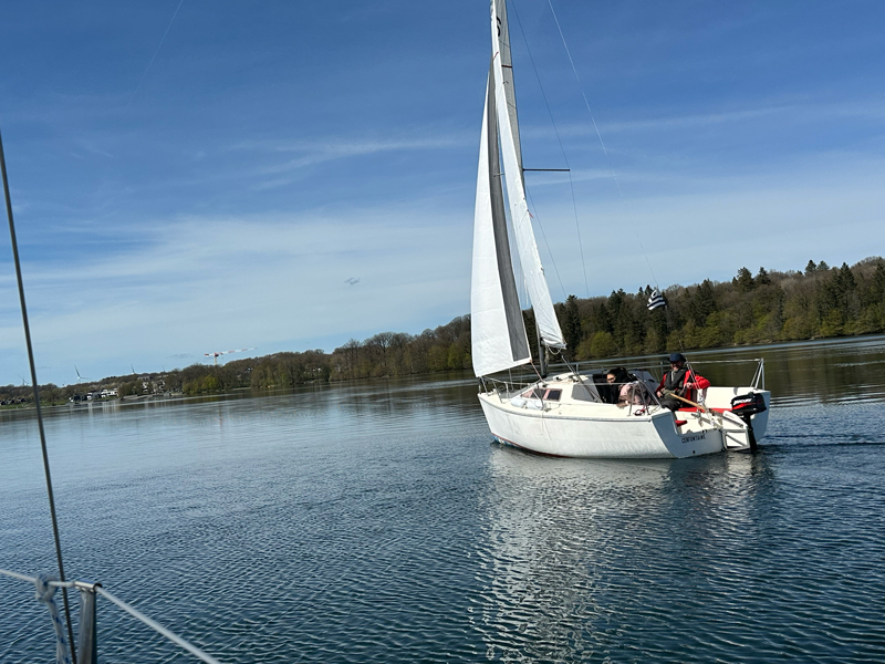 zeilboot Les Lacs de l’Eau d’Heure